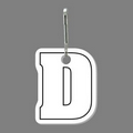 Zippy Clip & Capital Letter "D" Tag